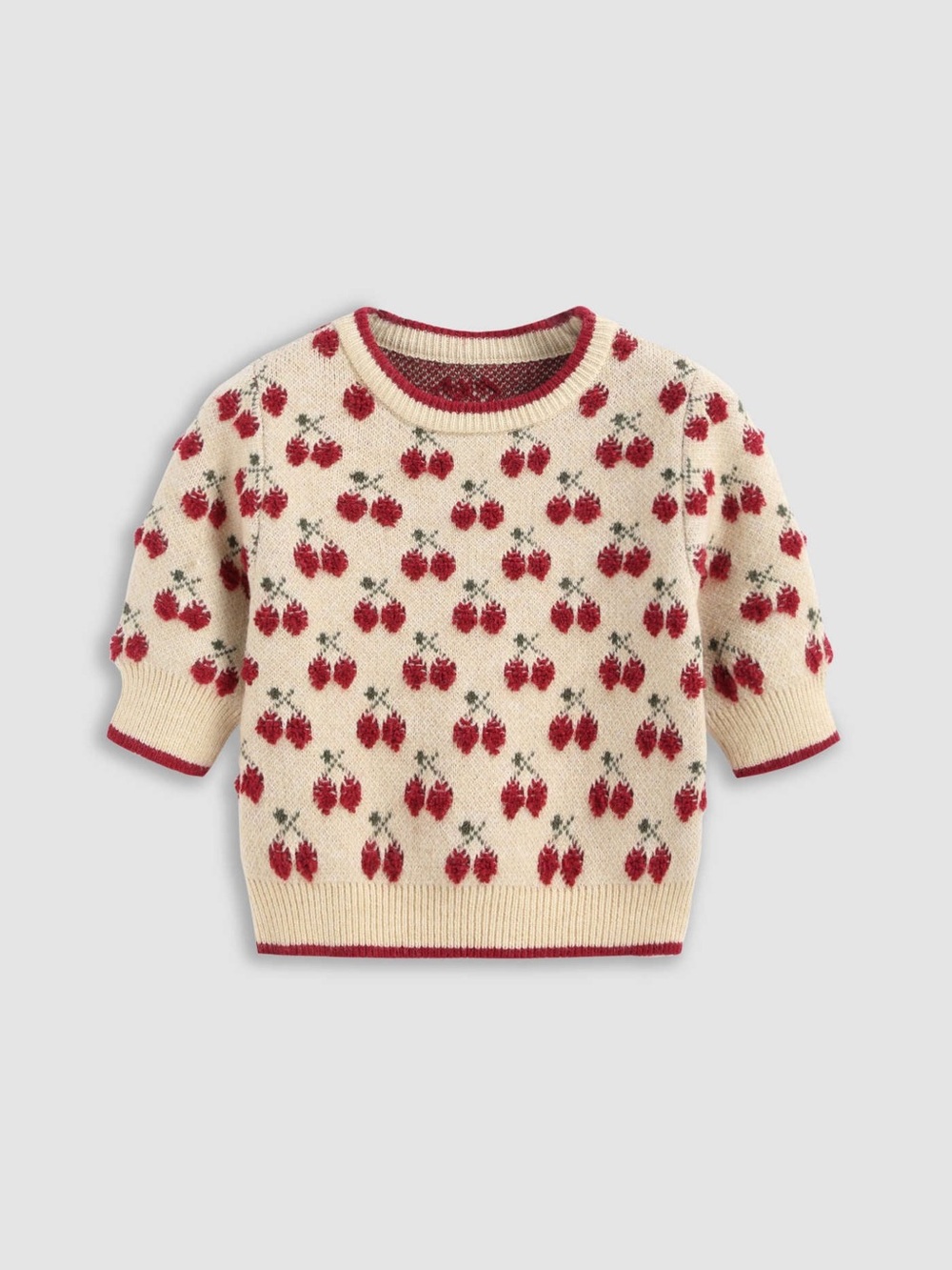 Cider Cherry Cropped Tshirt